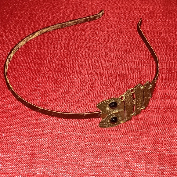 Gold Owl Headband - Picture 2 of 5